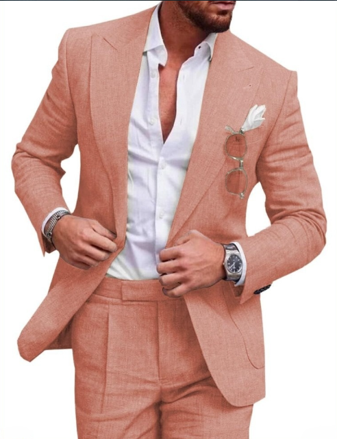 Marcus| Mens Linen Lightweight & Stylish Suit Combo