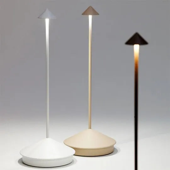 LuxeAura™ Touch Mood Lamp – Minimalist LED Elegance