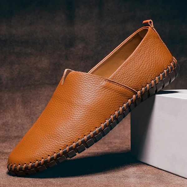 Marcus | Handmade Italian style Leather Loafers – Comfortable & Stylish