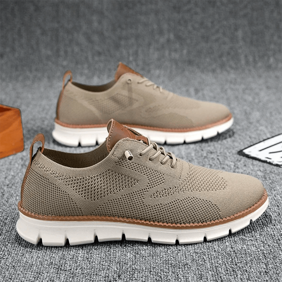 Brunetto |Everyday Walking Shoes for Men with Orthopedic Comfort