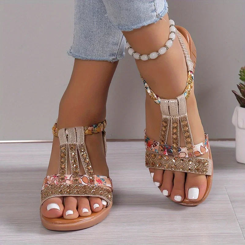 Lila| Summer Shick Women's Orthopaedic Wedge Sandals with Soft Sole
